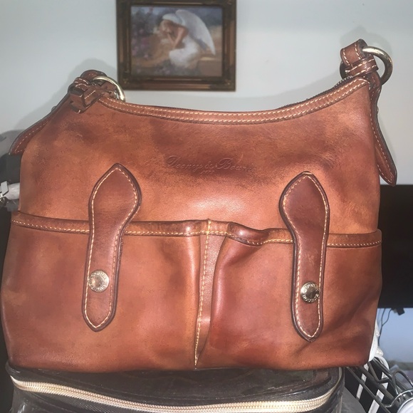 Dooney & Bourke Handbags - Dooney & Bourke Florentine Small Lucy - Chestnut